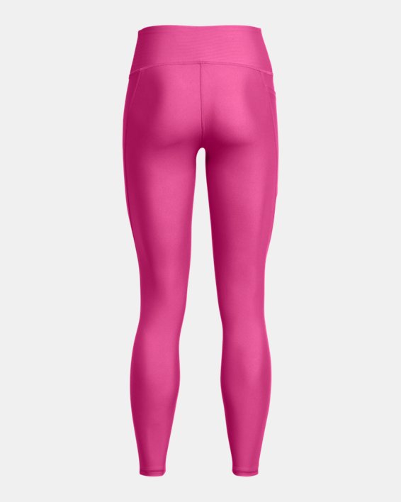 Women's HeatGear® No-Slip Waistband Full-Length Leggings, Pink, pdpMainDesktop image number 5